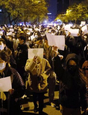 le proteste in Cina per le misure anti covid
