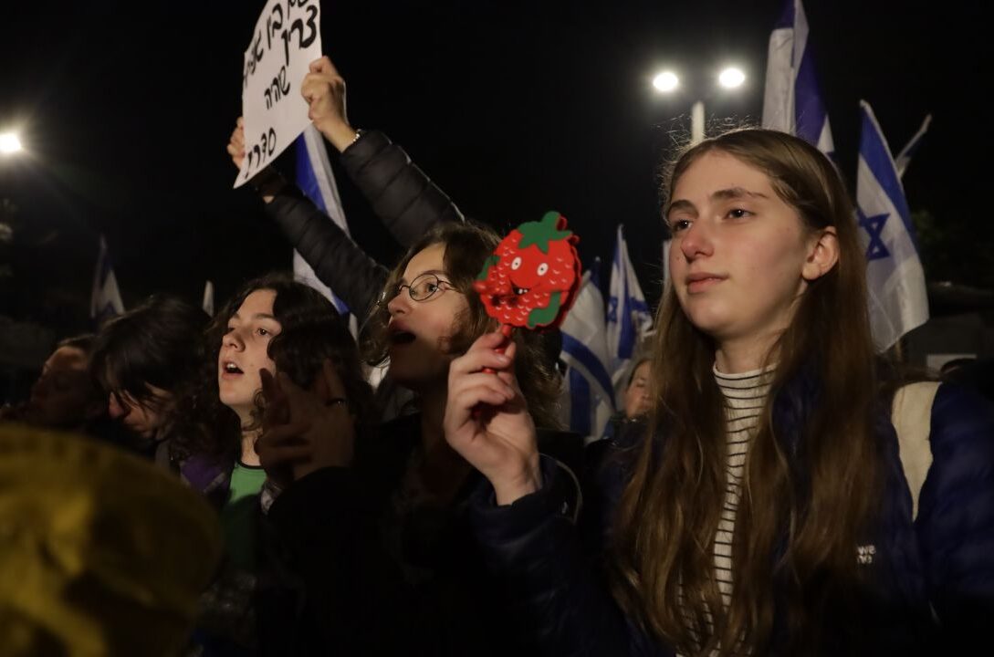 Israele in piazza