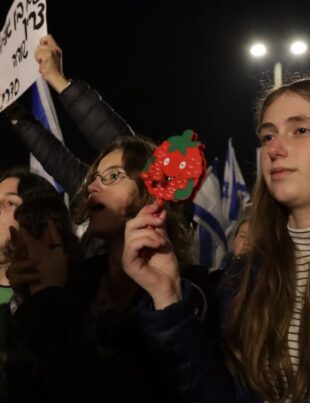 Israele in piazza