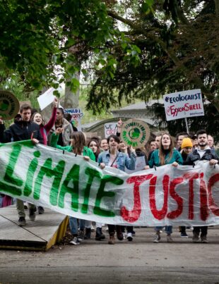 La protesta degli ecoattivisti